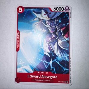 One Piece CCG Edward Newgate Legacy Of The Master UC OP12-002 NM